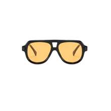 1 Stück modische orange Pilotenbrille für Damen, vielseitig einsetzbar für Fotografie & Accessoires, Sommer