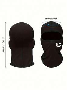 Bộ 1/2/3 Nhiều Món Trang Trí In Hình Mũ Balaclava Cho Nam Và Nữ, Lỗ Đeo Kính, Mặt Nạ Trượt Tuyết, Logo Phản Quang, Mũ Bảo Hiểm, Mặt Nạ Thích Hợp Cho Du Lịch Ngoài Trời Mùa Xuân Và Mùa Hè, Đạp Xe, Đi Bộ Đường Dài, Câu Cá - Nhiều màu - Xem 3