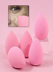 2pcs/5pcs/15pcs/20pcs Makeup Sponge Set, Super Soft & Fine, Doesn't Soak Up Powder, Expands When Wet, Multipurpose Portable Makeup Tool, Suitable For Foundation, Powder, Liquid Cosmetics, Makeup Essentials, Professional Makeup Tools