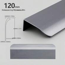 1 pezzo Accessorio Multi-Colore Per Tirare I Bordi Delle Dita, Maniglia Invisibile Di Stile Moderno Per Cassetti, Maniglia Invisibile In Alluminio Per Mobili Da Cucina E Cassetti, Facile Da Installare