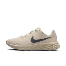 NIKE 男子 Revolution 6 轻便休闲跑步鞋 DC3728-101 - 卡其色 - 查看 2