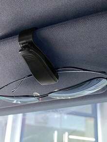 1pc/2pcs Auto Sun Visor Glasses Clips, Car Sunglasses Storage Holders