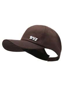 2/1pc Women's Solid Color Wide Brim Baseball Cap, Sunscreen Comfort Horse Hat With Pony Tail Hole, Outdoor Wear Fashion Comfort Women's Summer Breathable Sun Hat, Outdoor Pony Tail Hat, Adjustable Sports Hat, Empty Top Design, Fashion Bucket Hat For Hiking Fashion Sun Hat, Adjustable Breastless Beach Hat, Breathable UV Protection Backless Horse Tail Hat, Outdoor Fashion Hat