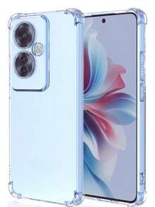 1pc Transparent Airbag Anti-Fall Phone Case, Suitable For Vivo, OPPO Smartphone Series, Transparent Phone Case, Vivo Phone Case, OPPO Phone Case, Phone Case, Phone Protective Cover, Phone Shell, Phone Sleeve, Anti-Fall Phone Case, Transparent Phone Case, Minimalist Phone Case - Yaojing-transparent Shell - View 1