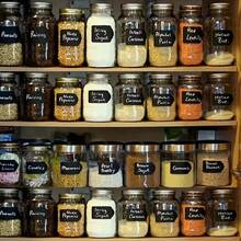 Etiquetas adhesivas impermeables, adecuadas para cajas de almacenamiento, autoadhesivas y fáciles de usar, etiquetas de papel, etiquetas de clasificación, etiquetas de precio, clasificación numérica