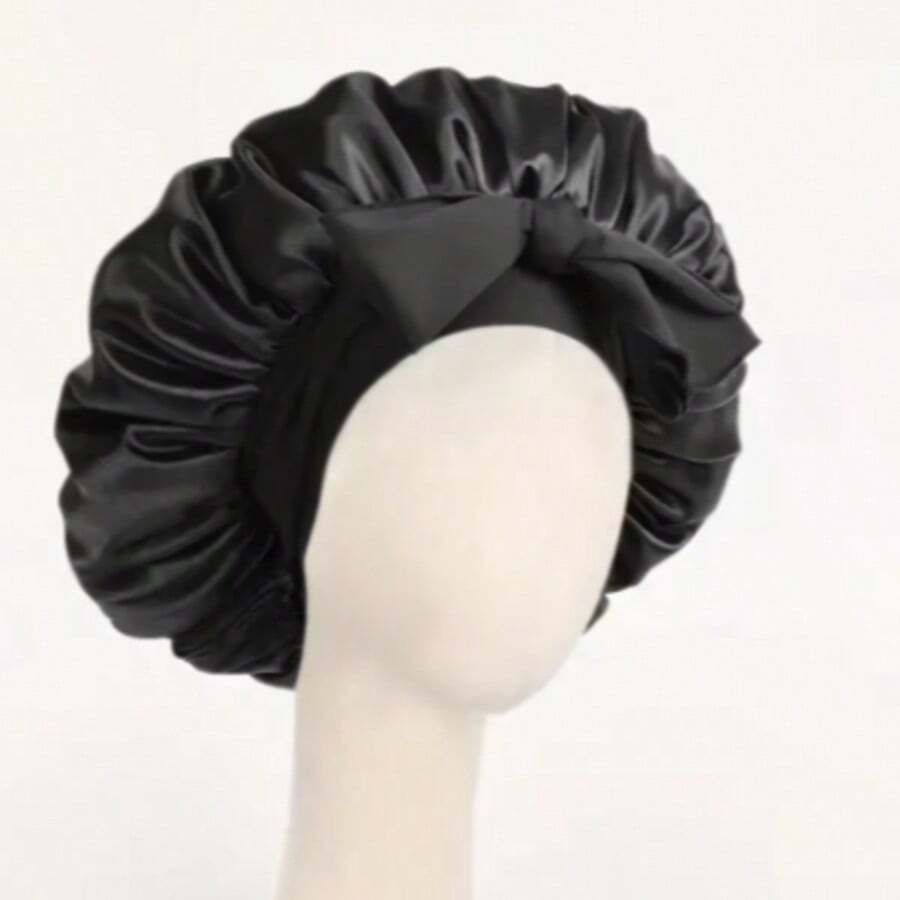 Cofano In Raso Di Seta Regolabile Bonne Per Dormire Cofano Per Capelli Con Cravatta Per Donna Uomo