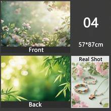 3D双面摄影背景 57*87厘米 照片背景道具 产品食品拍照装饰配件墙纸