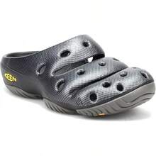 KEEN Men's Yogui Comfortable Slip On Lightweight Clogs - Graphite/Graphite - View 2