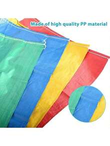 4pcs Outdoor Games Potato Sack Race Bag For Outside Backyard Field Day Jumping Bags Carnival Birthday Party Games - Multicolor - View 10