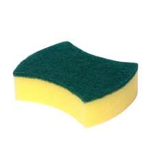 1/6/12/24pcs Cleaning Sponge, Scouring Pad, Square Dish Cloths, Simple Style Dish Towel, Cleaning Cloth For Sink Or Kitchen Stove, Antibacterial Washable Cleaning Brush, Kitchen Stuff Kitchen Cleaning Gadget