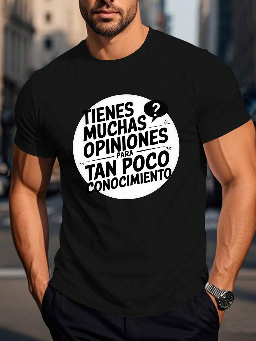 Alboro que se de en blanco y negro, 1 Camiseta con cama informal de libro de caminos en blanco y negro, 1 camiseta con estampado gráfico de letras de dibujos animados, 180 gramos, 100% algodón puro y pesado. - Negro - Ver 1