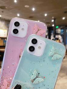 适用于 Galaxy S25、S24、S24Plus/S24+、S24Ultra、S24FE、S20、S21、S22、S23 的手机壳。兼容 11/11 Pro/11 Pro Max/12 Pro Max/13/13 Pro/13 Pro Max/14 Pro Max/15 Pro/15 Pro Max/16 Pro/16 Pro Max。 16E 异形握把和配套的珠子军用防震保护。天鹅闪亮硅胶外壳，防水防震，防摔防刮。 - 綠色 - 查看 3