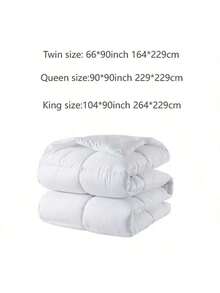 Cool Feeling Comforter, Cool Comforter For All Seasons, Super Soft And Fluffy Fiber Comforter, Lightweight Comforter Luxurious And Breathable For All Seasons, Solid Colors, Perfect Holiday Gift!