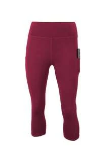 3pcs/Set Pocket Decorated Form-Fitting Plus Size Printed High Waist Slimming Yoga Pants, Tight Fit Sports Cropped Leggings