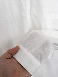 Women's Casual Loose Fitting Shirt, Elegant Minimalist Design, Versatile