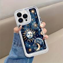 Funda compatible con phone 16 Pro Max/16 Plus/16 Pro/16, 15/14/13/12/11. Esta innovadora y elegante funda transparente de TPU suave cuenta con un diseño único, orificios precisos para la lente y es resistente a golpes y caídas. - transparente - Ver 4