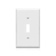 1pc Wall Panel Light Switch Cover, Various Styles, Pure White, Wall Panel Light Switch Socket Cover,Sturdy