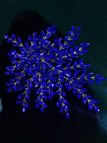 1 peça brilhante para cabeça de noiva, cristal completo, acessórios para cabelo de casamento, adequado para festa e fotografia de casamento