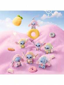 Disney Disney 1 pieza Leyenda de la cena de Stitch, caja ciega de muñeca linda, caja de regalo de muñeco misterioso, adecuado para cumpleaños, Día del Padre, Día de la Madre, temporada de graduación y otros días festivos como obsequio, regreso a la escuela (Existe la posibilidad de obtener artículos ocultos)