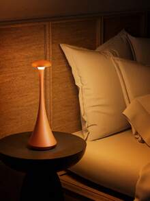 Lampă de birou LED cu senzor tactil reglabil în 3 culori, reîncărcabilă fără fir, potrivită pentru dormitor, noptieră, sufragerie, birou, creează ambianță, funcționează și ca lumină de noapte, cadou de ziua de naștere sau de sărbători - Multicolor - Vizualizare 3