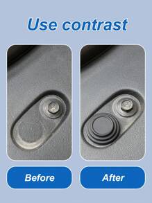 10Pcs Thickened Silicone Door Shock Absorbers – Noise Reducing And Anti-Collision Pads For Doors Trunks Hoods, Non-Destructive Installation No Tools Required, Reusable Durable Soundproofing Auto Parts,Suitable For All Models