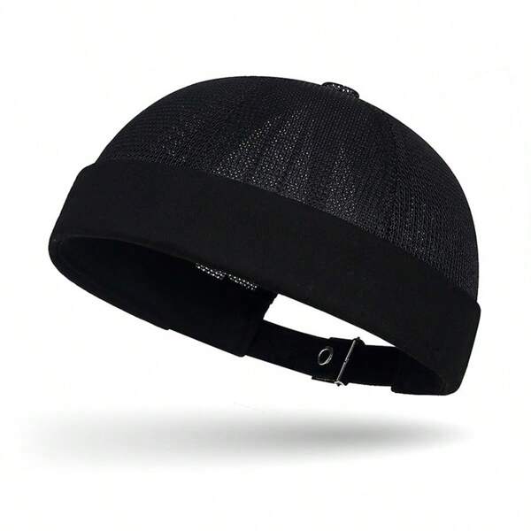 1pc/2pcs Breathable Mesh Brimless Hat For Men And Women - Lightweight And Comfortable
