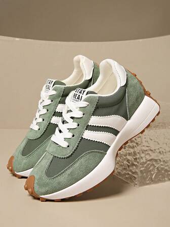 Skor Retro Chunky Sneakers Instep Bulk Löparsneakers För Dam, Skor För Dam