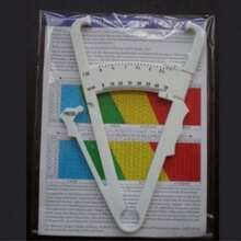1 Set Of Body Fat Caliper, Fat Pinch Gauge, Fat Caliper, Skin Fold Caliper, Skinfold Thickness Measurement Tool - Multicolor - View 7