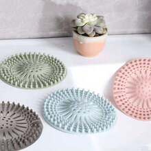 1 件排水毛发收集器，保持排水管清洁畅通，水槽过滤器，浴缸淋浴排水保护器，水槽排水过滤器，淋浴和浴缸毛发过滤收集器，淋浴毛发塞，浴室配件家居浴室装饰秋季装饰 - 彩色 - 查看 7