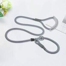 Dog Leash For Large Medium Dogs Pet Leash Dog Lead Rope For Running Walking Training - Grey - View 2