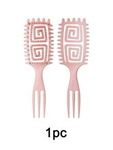 1支三合一卷发造型梳 – 中空透气梳,适用于自然卷发、螺旋卷发和波浪卷发 – 轻松梳开打结,塑造卷度,不拉扯头发 – 轻盈防毛躁,干湿两用 – 适合女性、男性、青少年,旅行、沙龙和日常造型使用,返校季、旅行度假必备,女士美发配件,梳子,发梳,边缘梳,梳发,梳子,梳发,解结梳,球形梳,迷你发梳,发梳套装,木梳,发梳,后梳,造型梳,卷发梳,边缘梳,梳子,梳发,发梳套装,梳发,卷发梳,解结梳,女士发梳,头发,旅行,美发产品,美发工具,美发用品,理发师,理发师配件、理发店、美发设备 - 彩色 - 查看 10
