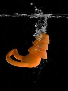 1 对硅胶防水防噪音耳塞，3 层隔音游泳耳塞，强力降噪睡眠耳塞 - 均碼 - 查看 5