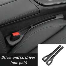 2pcs Car Seat Gap Filler, Leak Proof And Anti-Drop Devices! Gap Fillers, Sealing Strips, Storage And Storing Edge Crevices, Practical Car Interior Essential [Recommended For Car Enthusiasts] For Women Storage Organizer Travel Essentials Back To School Dormitory Storage - Multicolor - View 3