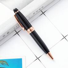 Small Ballpoint Pen Mini Portable Pens Business Candy Color Small Tiny Black Ink Ballpoint Writing Tool For Notebook Pockets Signature Notepads School Office Classic Style), School Supplies,Back To School - Mini Pen - View 5