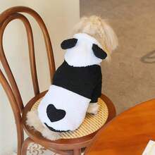 Süß Bär/Panda/Schaf Fleece Sweatshirt, warme Haustierkleidung für Katzen und Hunde, geeignet für Herbst/Winter