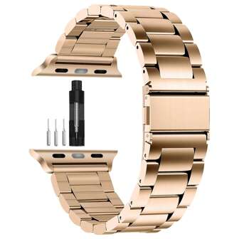 1 ชิ้น เข้ากันได้กับสายนาฬิกา Apple Watch ขนาด 49 มม. 45 มม. 44 มม. 42 มม. 41 มม. 40 มม. 38 มม. สายนาฬิกาโลหะสแตนเลสแบบธุรกิจ เข้ากันได้กับสายนาฬิกา Apple Watch Series 9, Ultra 2, SE, Ultra Series 8 7 6 5 4 3 2 1 สำหรับผู้ชายและผู้หญิง