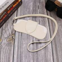 Tragbare Brillenetui, Sonnenbrillenbecher Schutzhülle, modische kompakte Aufbewahrungsbox für Brillen