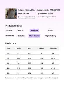 Minimalana Plus Size Spring Summer Vacation Elegant Fashion Casual Twist Design Round Neck Knit Single Breasted Metal Buckle Design Short Sleeve Cardigan Brunch Outfits For Women
