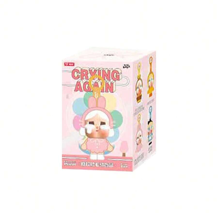 100% Authentic Crying Again Series Plush Keyring Sealed Case Blind Box ...
