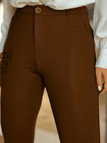 K2b Pants 24h Shipping Black With Back Pocket Riding Thick High Level Fabric IMMEDIATE SHIPPING - 查看 3