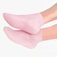 1 套包含 1 双袜子 + 1 双手套 - 硅胶防护保湿足部去角质膜袜子和手套、防水防裂足膜袜子、保湿美白手套、保湿袜、护肤袜、沙滩袜 - 彩色 - 查看 17