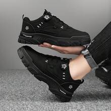 Men Casual Athletic Shoes - 黑色 - 查看 5