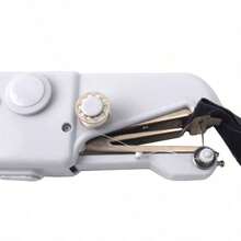 Mini Household Handheld Sewing Machine, Single Line Straight Stitching, Portable Lightweight Sewing Machine For Home Use