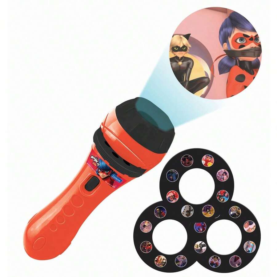 Lexibook Miraculous Story Projector And Flashlight - Red - View 1