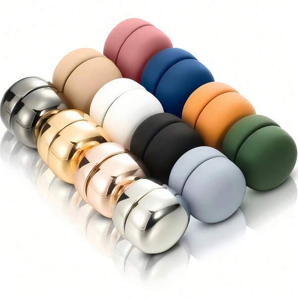 12 pièces d'épingles à hijab magnétiques, pinces magnétiques polyvalentes pour hijab sans crochets, épingles magnétiques pour foulards sans aiguilles, broche magnétique pour foulards et chemises de femmes (sans carton)