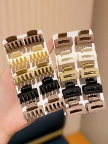 10/20/30/50 pezzi di fermagli per capelli retrò multicolore, di dimensioni piccole adatti per uso casual all'aperto, regalo carino per ragazze, accessori per capelli da donna alla moda, ideali per raccogliere la coda di cavallo