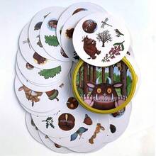 Unisex Modern Wildlife Card Deck - Intricately Designed Forest Habitat Playing Cards For Back-To-School Group Entertainment - Multicolor - View 5