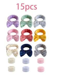 1pc Face Cleaning Tool  Super Soft  Makeup Headband Red,Skincare Headband,Beauty,Skin Care Products,Spa,Self Care,Skin Care Tools,Face Care,Esthetician Supplies,Skin,Face Wash,Facial - Red - View 5