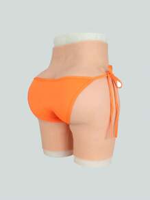1pc Silicone Peach Butt, Fake Buttocks Silicone Crotchless Pants, Comfortable For Daily Wear, Obvious Enhancing Effect, Hip & Waist Shaping Device.
