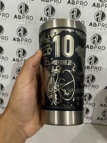 Personalized Thermal Cup With Laser Engraving 360° Various Arts - SAINTS 01 - View 2